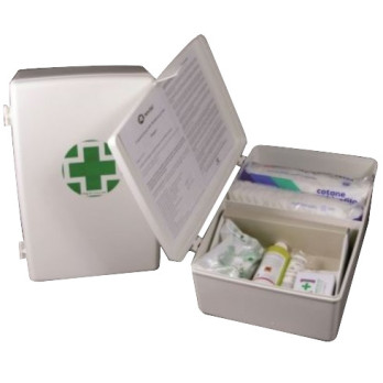 CASSETTA PRONTO SOCCORSO ART. F/1 - dim. 380x230x120 mm - peso 2,15 kg