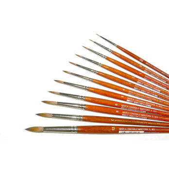 RUNDPINSEL SERIE CTS 303 N.  12 MARDERHAAR