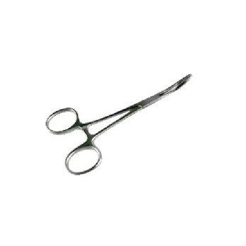 PINZETTA A FORBICE CURVA ART. 06.21.14 lungh. 14 cm - in acciaio inox