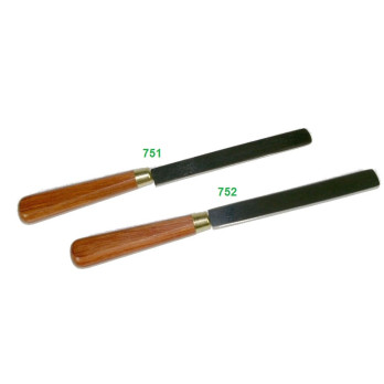 MESSER FÜR VERGOLDER ART. 572 - 2 Schneide - dim. 140x15 mm.