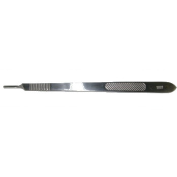 Manche de bistouri n°3L (21cm)  inox