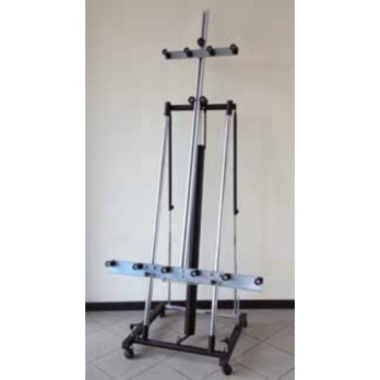 STUDIO EASEL ART. 2400 in steel and aluminium