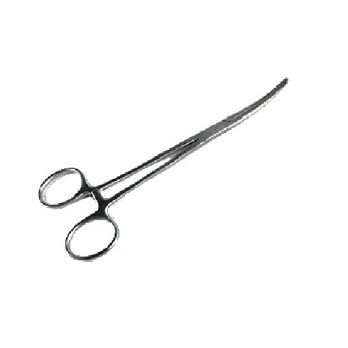CURVED SCISSORS TWEEZERS ART. 06.23.20 length 20 cm in stainless steel