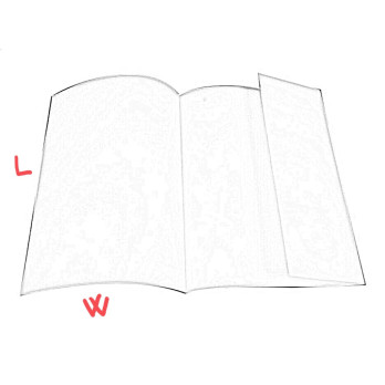 SINGLE CREASE FOLDERS WITH FLAP “Guercino”