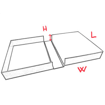 READY-ASSEMBLED LINED BOXES “Michelangelo”