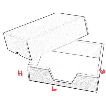 SELF-ASSEMBLY BOXES WITH LID “Botticelli”