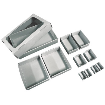 KIT BOÎTES AVEC COUVERCLE A MONTER ET FENÊTRE DE VUE “Guttuso”