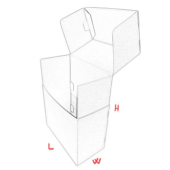 BOÎTES A MONTER AVEC COUVERCLE PLIABLE “Pavese”