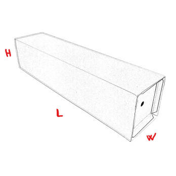 SELF-ASSEMBLY TELESCOPIC TUBE BOXES “Giambologna”