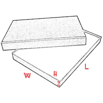 BOÎTES-COFFRET DOUBLÉES DÉJÀ MONTÉES “Del Sarto”