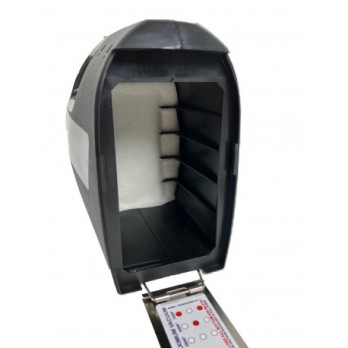 STAUBSAUGER-GEBLÄSE MOD. MUSEUM MUNTZ 555-MU-E HEPA NEU, TRAGBAR