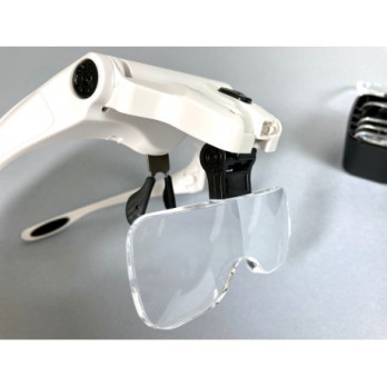 ECO VISOR Lunette avec lumière intégrée et 5 loupes