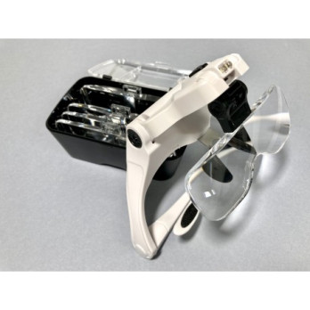 ECO VISOR Lunette avec lumière intégrée et 5 loupes