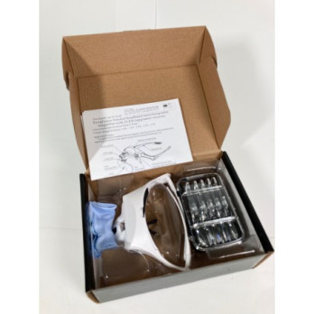 BINOCULAR MAGNIFIER MOD.ECO VISOR with incoroporated light and 5 magnifying lens