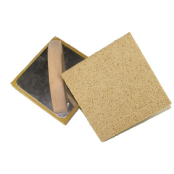 Truelle art.313 en gomme éponge moyenne, dim. 140x140 mm