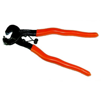 MOSAIC NIPPERS WITH CARBIDE TIPPED BLADES -  lenght 210 mm - with rubber handle