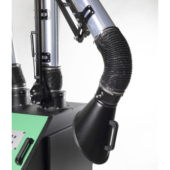 GRUPPO CARRELLATO FILTRO-ASPIRANTE CTS 2B PLUS a 2 Bracci Aspiranti