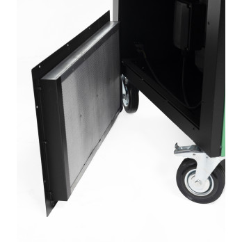 MOBILE FILTERING EXTRACTOR CTS 2B PLUS with two extractor arms