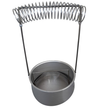 BRUSH WASHER ART. 715 (ex 3730), ø 90 mm, in ANODIZED ALUMINUM