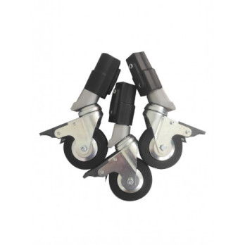 3 WHEEL KIT diam. 8 cm for TROLLEY CTS ART LUX T