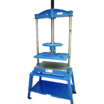 HANDPRESSE PC 5070 mit Kurbel - dim. Platte 50x70 cm.