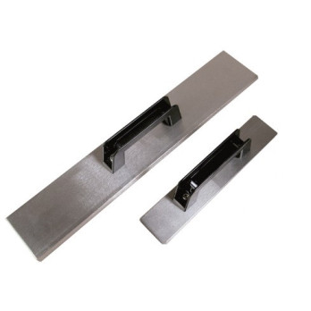 RECTANGULAR WEIGHT dim. 450x80x15 mm - 4.5kg - in AISI 304 stainless steel