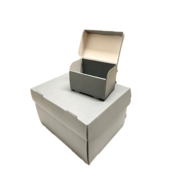 SELF-ASSEMBLY BOXES WITH HINGED LID “Pirandello”