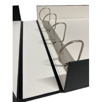 SCATOLE MONTATE COFANETTO TELATE CON RACCOGLITORE A 4 ANELLI "Reni”