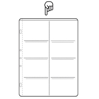 HOJAS PARA ÁLBUM “Machiavelli” 232x310 mm