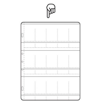 FEUILLES POUR ALBUM “Machiavelli” 232x310 mm