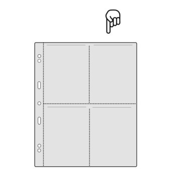 FEUILLES POUR ALBUM “Caruso” 260x315 mm