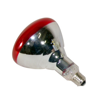 LAMPADINA IR 250 A LUCE INFRAROSSA 250 W con attacco E 27