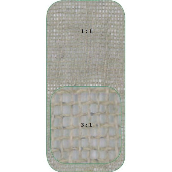 CANVAS "PATTINA" - 100% linen - 150 g/m² - 50 m x 305 cm wide (152,50 m²)