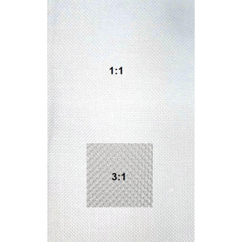 SYNTHETIC CANVAS ART.LIPARI - WHITE (401) - 260 g/m² - 5 m x 340 cm wide (17 m²)