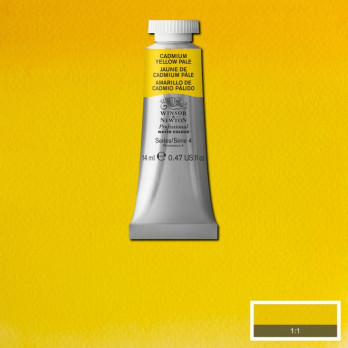 ACQUERELLO EXTRAFINE W&N -tubo 5ml-art.305 (ex118) Giallo di Cadmio Pallido_g.4