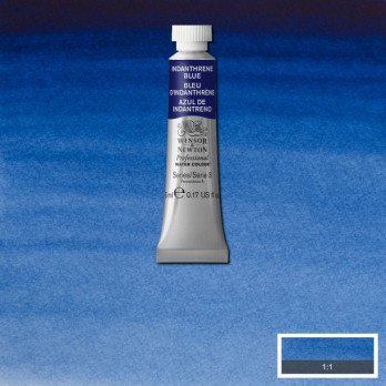 FEINSTE KÜNSTLER-AQUARELLFARBEN W&N -Tube 5ml-Art.321 Indanthronblau_g.3