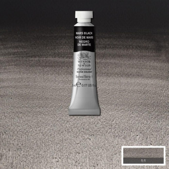 ACQUERELLO EXTRAFINE W&N -tube 5ml-art.386 Nero di Marte_g.1