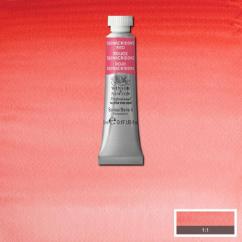 ACQUERELLO EXTRAFINE W&N -tubo 5ml-art.548 Rosso Quinacridone_g.3