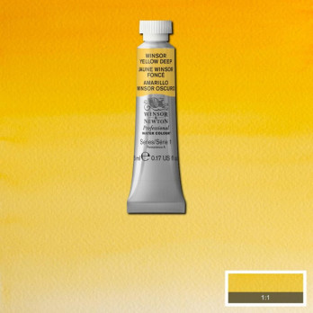 W&N WATER COLOUR ART. 731 - WINSOR YELLOW DEEP - 5 ml tube - gr. 1