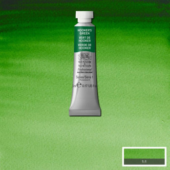 ACQUERELLO EXTRAFINE W&N -tube 14ml-art.311 Verde di Hooker_g.1