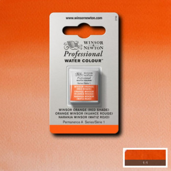 ACQUERELLO EXTRAFINE W&N - godet - art.723 Arancio Winsor (Tonalità Rossa)_g.1