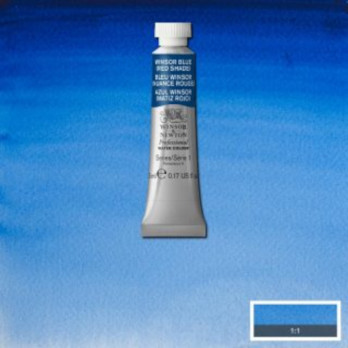 ACQUERELLO EXTRAFINE W&N -tube 5ml-art.709 Blu Winsor (Tonalità Rossa)_g.1