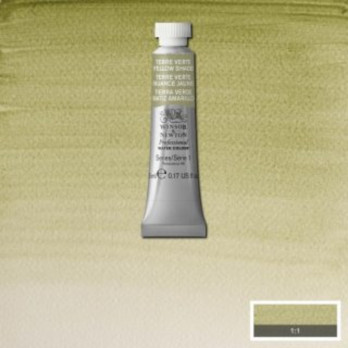 W&N WATER COLOUR ART. 638 - TERRE VERTE (YELLOW SHADE) - 5 ml tube - gr. 1