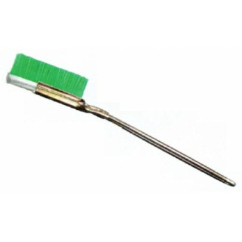 SPAZZOLA SLIM IN NYLON VERDE