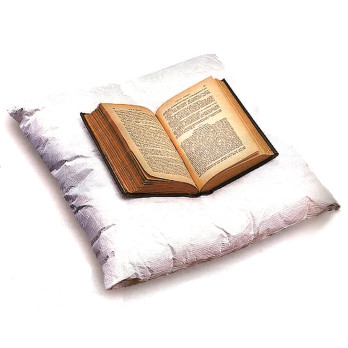 ALMOHADA PARA LIBROS EN TEJIDO NO TEJIDO TYVEK 457x457 mm