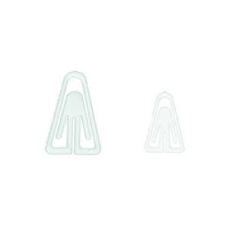 CLIPS EN POLIESTIRENO - dim. 35 mm - (pq. 200 uds)