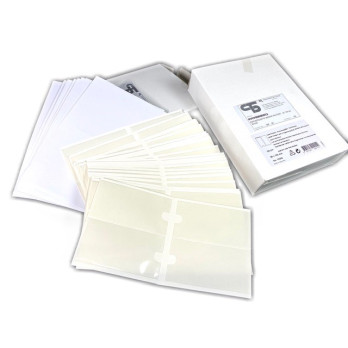 PORTAETIQUETAS ADHESIVOS MULTIUSOS 75x150 mm