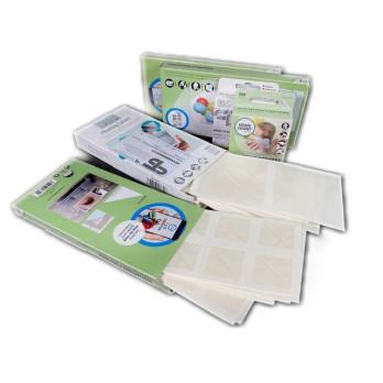 SELF-ADHESIVE MOUNTING CORNERS 75x75 mm