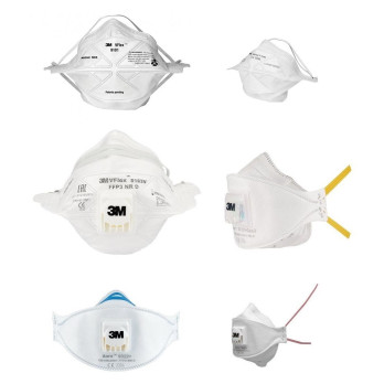 MASQUES 3M POUR POUSSIÈRES