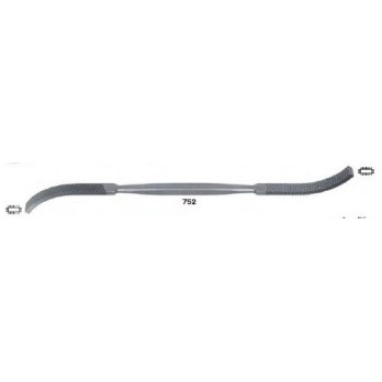 RIFLOIRS - FILE / RASP ART. 752 210 mm long - for stone, marble and wood